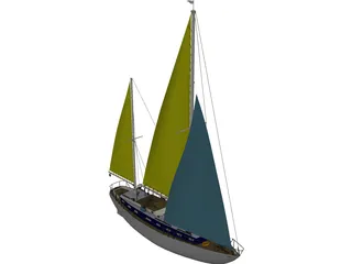 Moon Light 3D Model preview