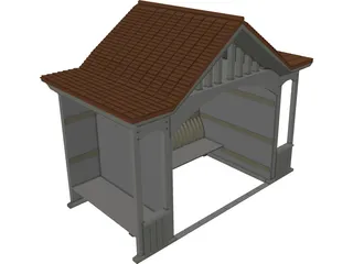 House Summer 3D Model preview
