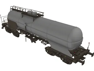 Tank Carriage 3D Model preview