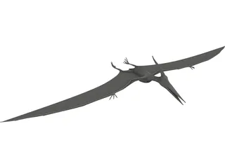 Pteranodon Ingens 3D Model preview