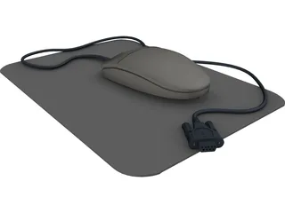 Computer Mouse 3D Model preview