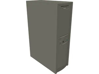 Case Tower 3D Model preview
