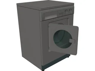 Fagor Wash Machine 3D Model preview