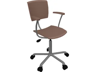 Chair Office 3D Model preview