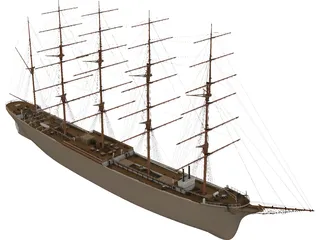 Cap Horn 3D Model preview