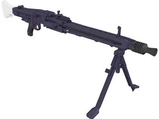 MG 42 3D Model preview