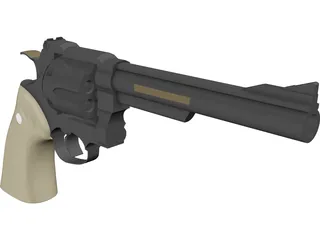 Smith&Wesson M29 3D Model preview
