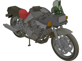 Suzuki Katana 3D Model preview