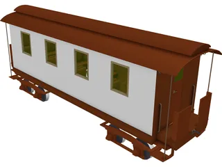 General Wagon 3D Model preview