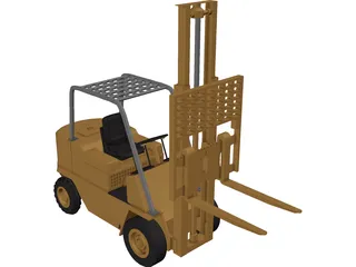 Caterpillar Elevator 3D Model preview