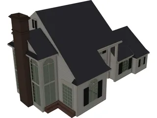 House Modern 3D Model preview