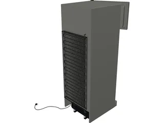 Refrigerator 3D Model preview