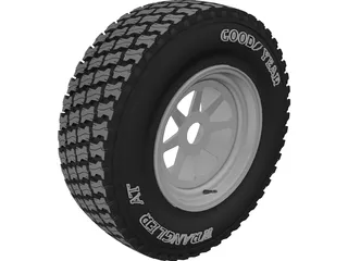 Tire 3D Model preview