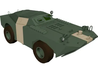 BRDM-1 3D Model preview