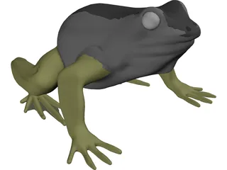 Frog 3D Model preview