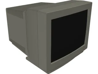 Monitor 3D Model preview