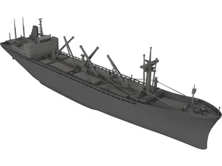 Trinidad Lines Cargolinier 3D Model preview