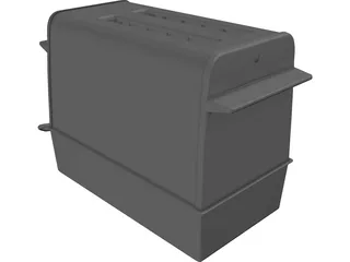 Toaster Automatic 3D Model preview