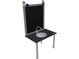 Basin 3D Model preview