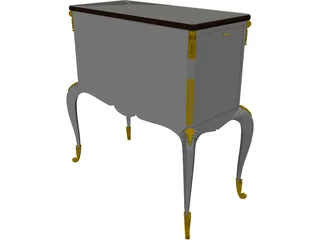 Drinks Cabinet 3D Model preview