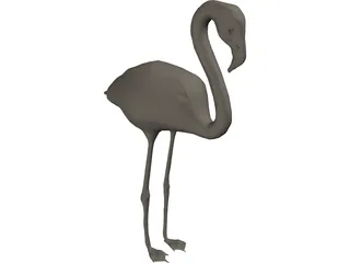Flamingo 3D Model preview