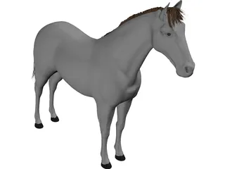 Horse 3D Model preview