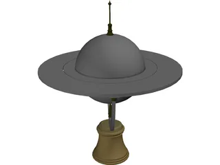 Giroscope 3D Model preview