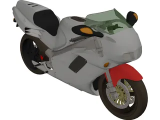Honda NR 3D Model preview