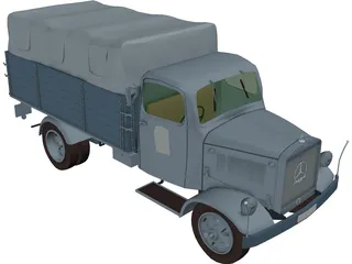 Mercedes-Benz L 3000 3D Model preview