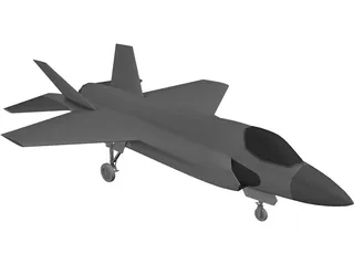 Lockheed Martin JSF F-35 3D Model preview