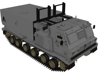 MLRS M270 3D Model preview