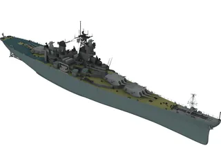 New Jersey BB 62 (83) 3D Model preview