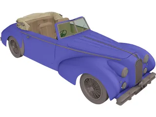 Talbot Lago (1959) 3D Model preview
