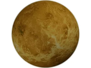 Planet Venus 3D Model preview