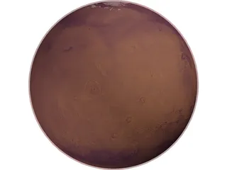 Planet Mars 3D Model preview