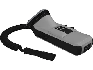 Philips 755 Electric Shaver 3D Model preview