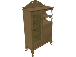 Sideboard 3D Model preview
