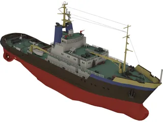 Smit Rotterdam 3D Model preview