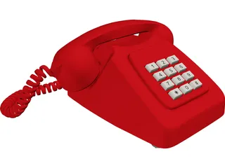 Telephone 3D Model preview
