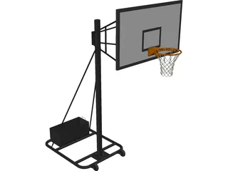 Basket Hardware Model MEC 3D Model preview