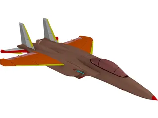 F-15E 3D Model preview