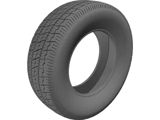 Tire 3D Model preview
