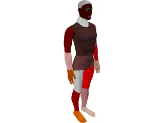 Man 3D Model preview