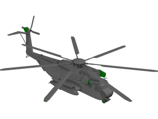 Sikorsky CH-53E Super Stallion 3D Model preview