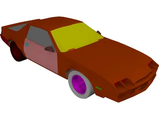 Chevrolet Berlinetta (1983) 3D Model preview