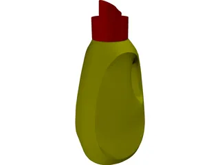 Bottle 3D Model preview