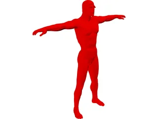 Man 3D Model preview