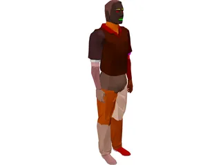 Man 3D Model preview