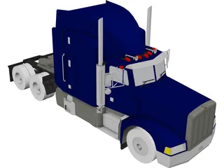 Peterbilt 3D Model preview