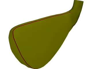 Golf Club Head Iron 3D Model preview